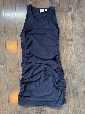 TNA Navy body con dress